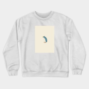 Penguin Wearing a Hat Crewneck Sweatshirt